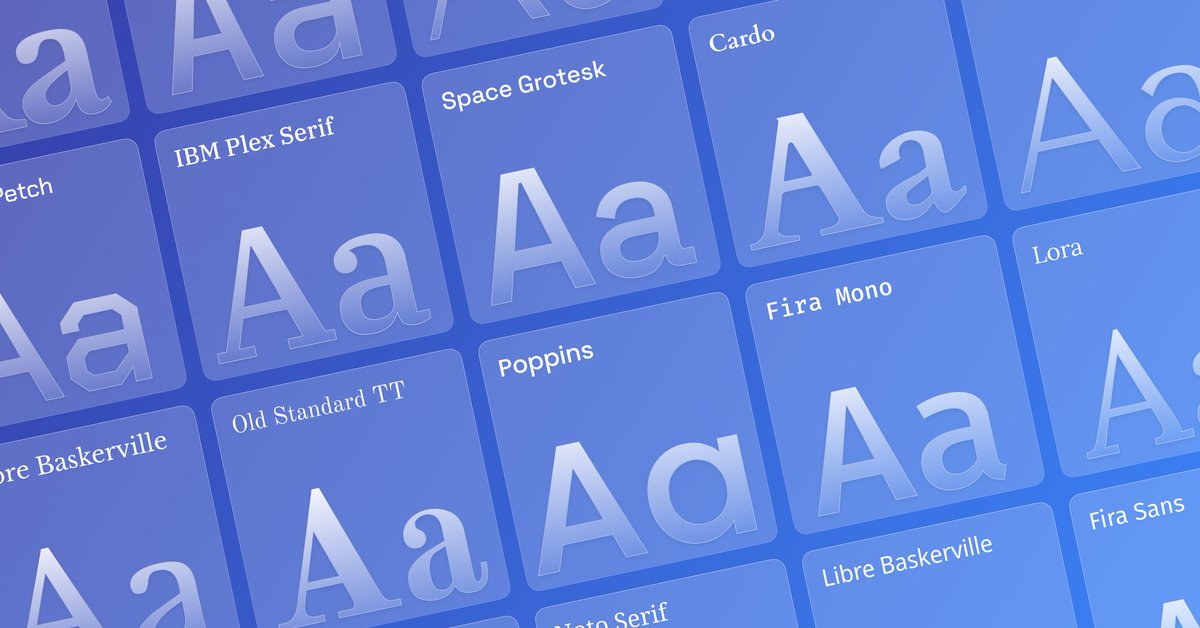 Today we shipped native support for custom fonts in Ghost ⬇️

One of the hallmarks of great editorial design is beautiful typography.

Now you can finesse how your words look, as well as what they say, to perfectly match your style.