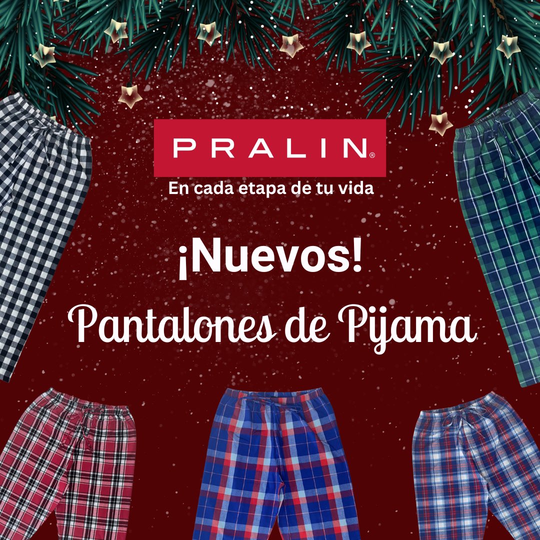 PRALINgt's tweet photo. ❄️✨ ¡Comodidad y calidez para tus noches de frío! 🛌 Descubre nuestros nuevos pantalones de pijama tipo franela, suaves, cómodos y en una variedad de colores para toda la familia. 😉

#encadaetapadetuvida #ropaguatemala #modaguatemala #fashionguatemala #pijamasguatemala #pralin https://t.co/E5YQWQxDml