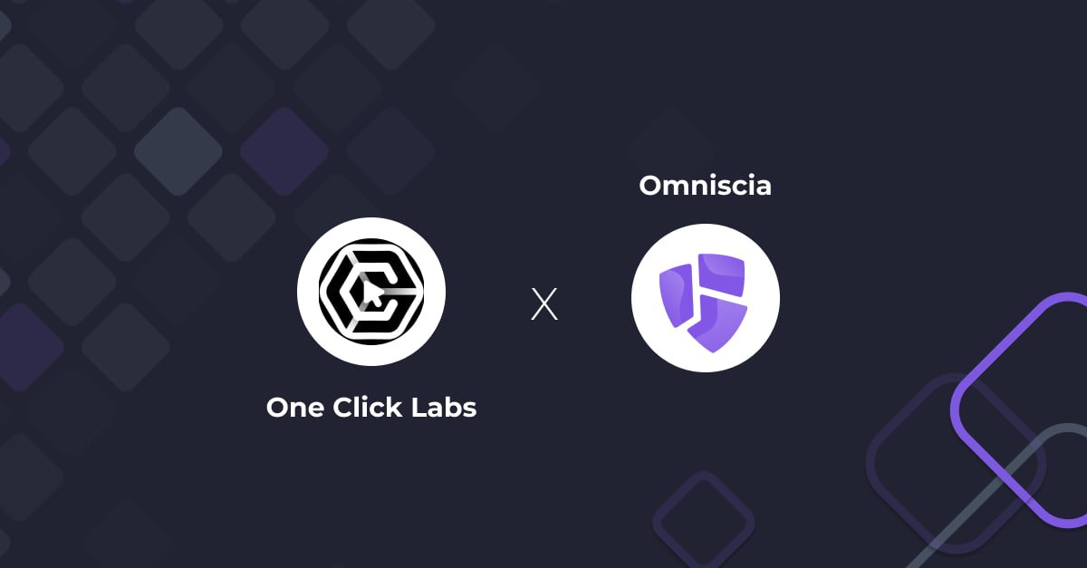 Omniscia_sec's tweet image. 🚨 Exciting news! We're currently auditing @OneClickFi, helping pave the way for mass adoption by making DeFi products simple and accessible for everyone.

👉 Stay tuned for updates by following @Omniscia_sec!