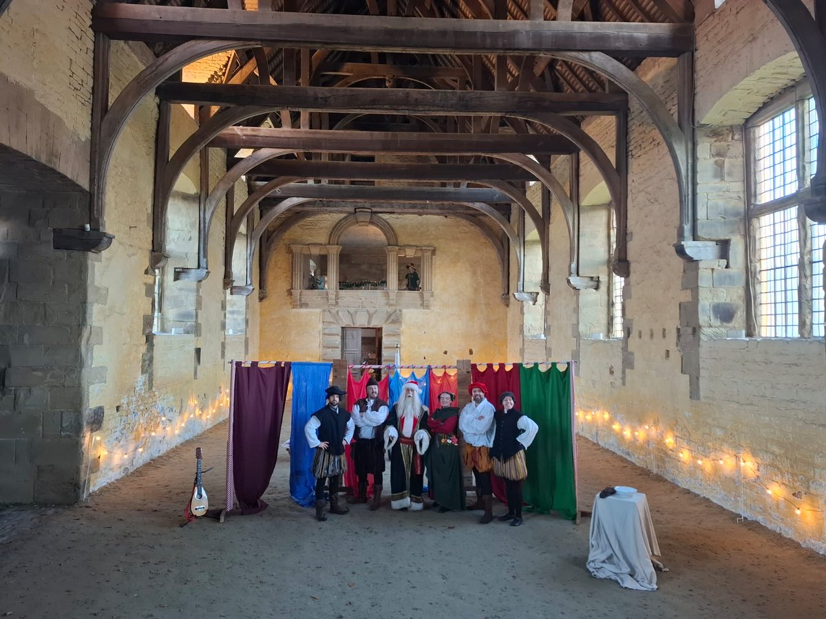 Our KATHRYN HANKE, WILL TRISTRAM &amp; ROWAN NAYLOR-MAYERS are currently all working together on the show Festive Fun at Bolsover Castle ☃️⚔