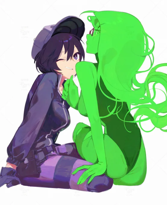 ghost kissing on #awaria! 