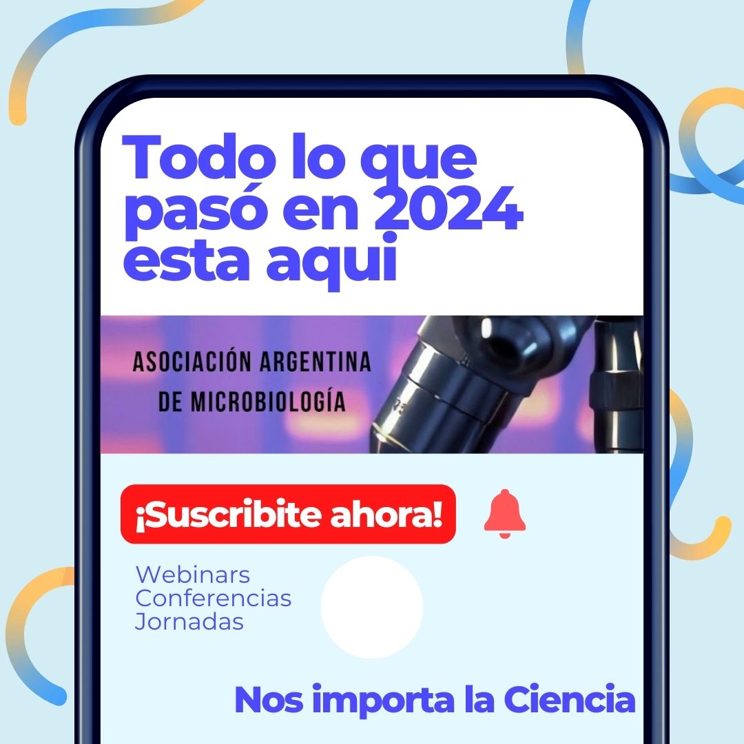 ¿Conoces nuestro Canal?
Visitanos en youtube.com/@asociacionarg…
¡Te esperamos!

Asociación Argentina de Microbiología
-Nos importa la Ciencia-