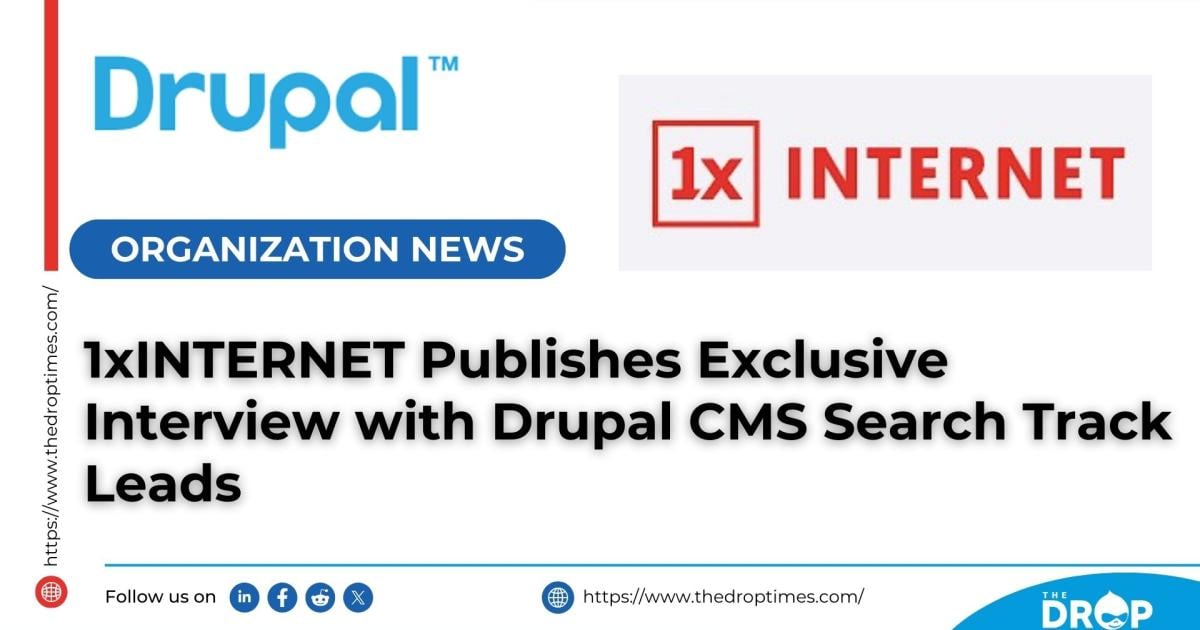 thedroptimes (@thedroptimes) on Twitter photo 🔍 Shaping the future of search in #DrupalCMS!
<a href="/1xINTERNET/">1xINTERNET</a>’s interview with the Search Track leads reveals:
✅ Search Recipe now live
🔎 Facet Recipe in development
🤝 Collaboration with Search API maintainers
Read the full story: bit.ly/4gXdrvJ
<a href="/breidert/">Christoph Breidert</a> #SearchTrack 🔍 Shaping the future of search in #DrupalCMS!
<a href="/1xINTERNET/">1xINTERNET</a>’s interview with the Search Track leads reveals:
✅ Search Recipe now live
🔎 Facet Recipe in development
🤝 Collaboration with Search API maintainers
Read the full story: bit.ly/4gXdrvJ
<a href="/breidert/">Christoph Breidert</a> #SearchTrack
