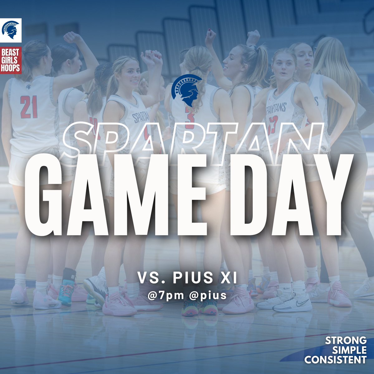 GAME DAY!!! vs. Pius

#strongsimpleconsistent