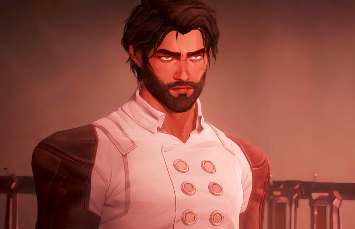DR1XNS's tweet photo. i edited some jayce pics to make him scruffy :3 https://t.co/CgJJwP6qE7