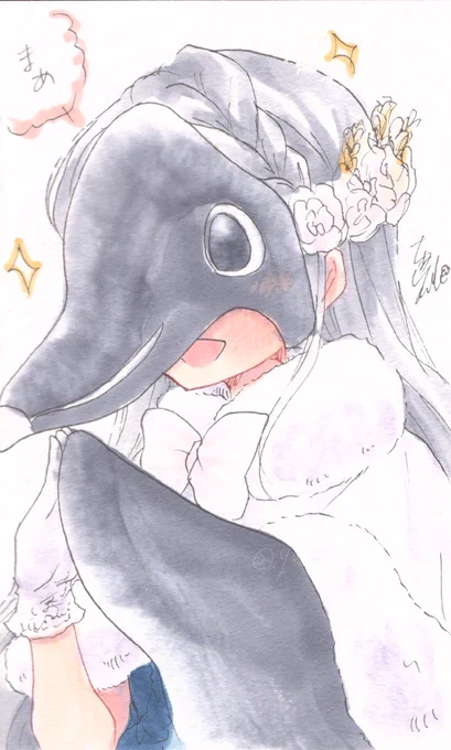 フェアリーちゃん(遅刻&30分ドロ) #アクおどワンドロ #アクおどアート #1日1絵ちま 