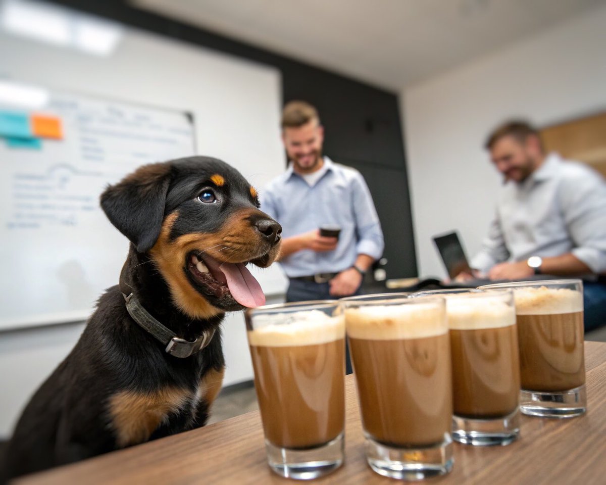 Rott_on_sol's tweet photo. After four hours of hard working I need some extra caffeine kick

Bulletproof coffee does the work

Two more hours 🦾 ☕

#$RottyAI https://t.co/rBp5EiZaW6