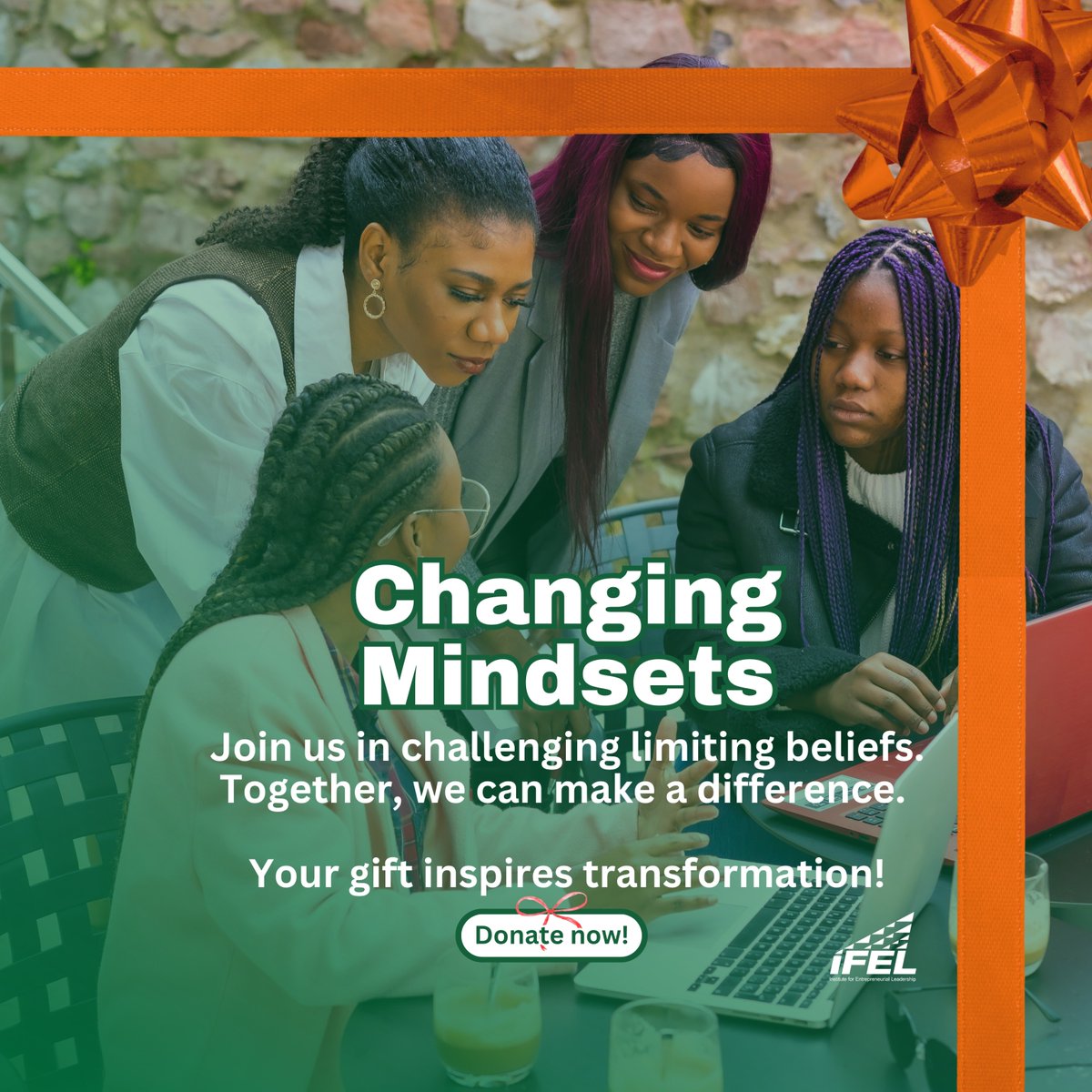 weareifel's tweet photo. ✨ Transform entrepreneurship! ✨

Join Jill Johnson, CEO of IFEL, in building an inclusive entrepreneurial future. Your support creates connections, inspires growth, and turns dreams into reality.

📲 Donate now!

#GivingTuesday #EntrepreneurshipMatters #IFEL https://t.co/zxPYmQnBh3