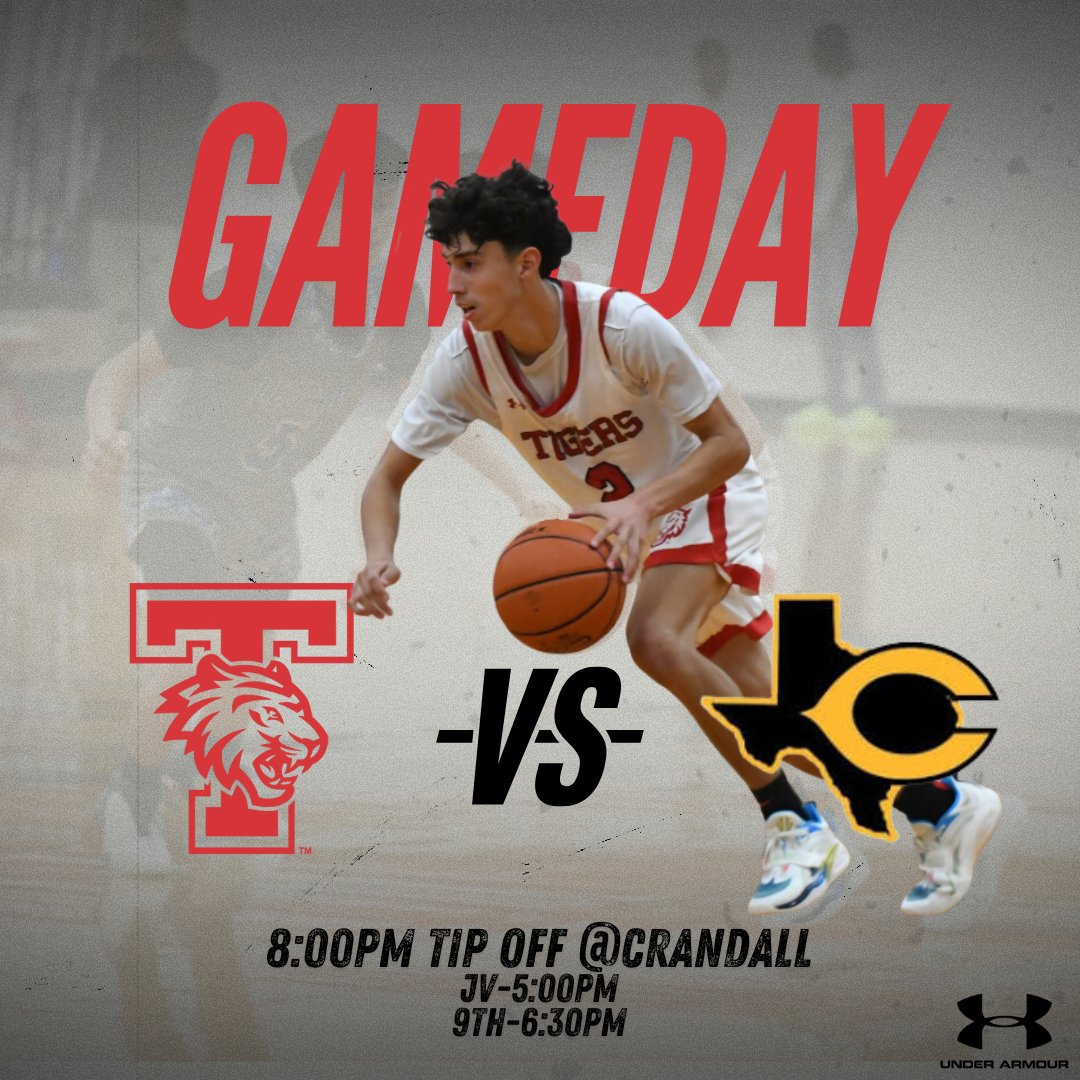 First District Game Today @ Crandall. 8:00pm Tip Off. #IBELIEVE