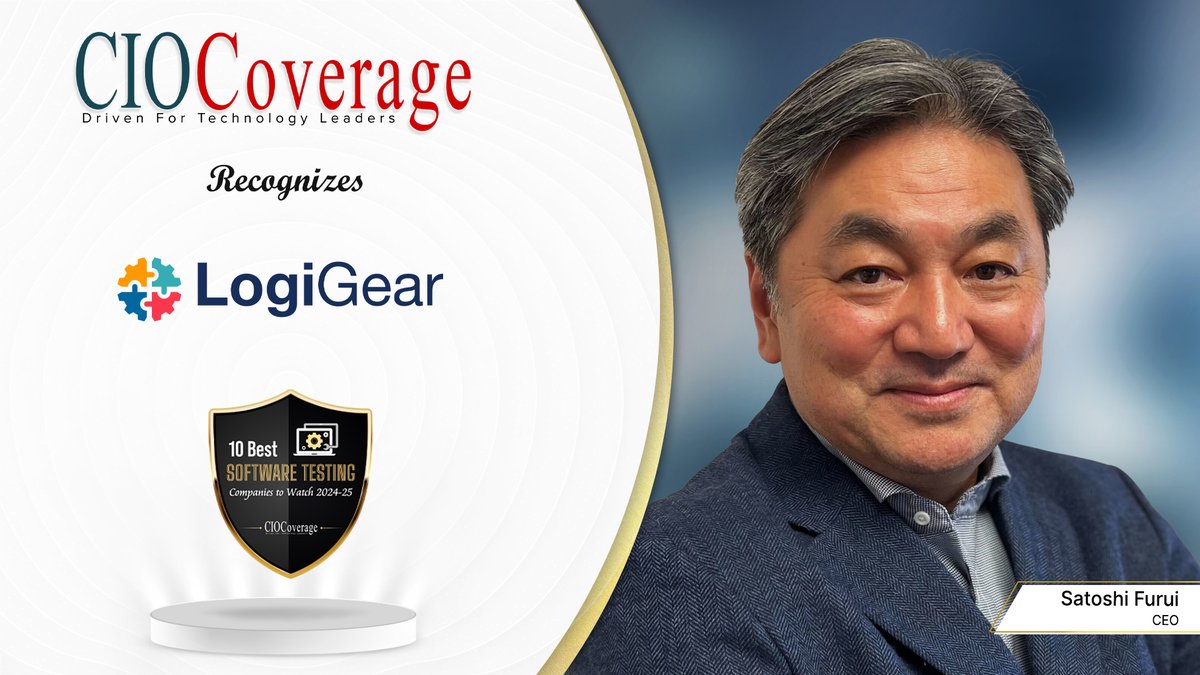 CioCoverage's tweet photo. Breaking new Ground: @logigear featured as a Leader in our Cover Story of 10 Best Software Testing Companies to Watch 2024-25

Featuring Satoshi Furui, CEO

Read here: https://t.co/47j3QwkCeQ

#ciocoverage #SoftwareTesting2024 #tech2025 #Testing #SoftwareTesting2024 #QAInnovation https://t.co/78oVGoZjxN