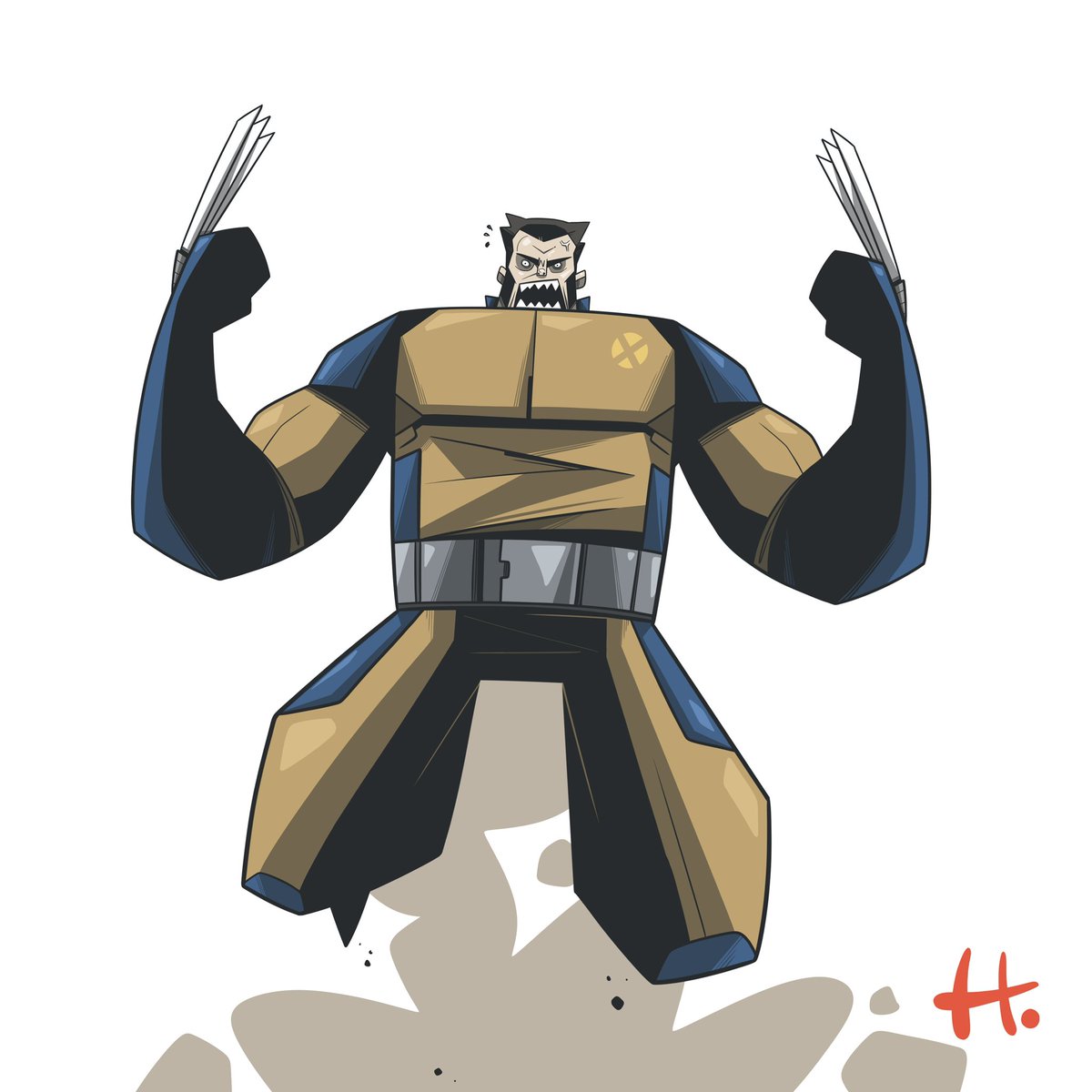 malaspina's tweet photo. Wolverine
.
#procreate #digitalart #characterdesign #illustration #marvelcomics #artist #marvel #movie #wolverine #xmen https://t.co/jSGXK7pNHe