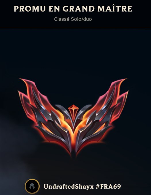 Grand maître de l'Amérique (enfin) 🇨🇦