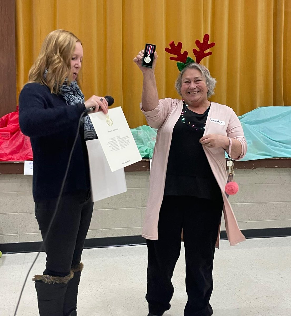 Here at Big Brothers Big Sisters of Fredericton &amp; Oromocto, we are honored to have Annette as a huge part of the association. For 43 years, she has dedicated her passion to helping the youth in the area.
The award is very well deserved. Congratulations Annette Atkinson