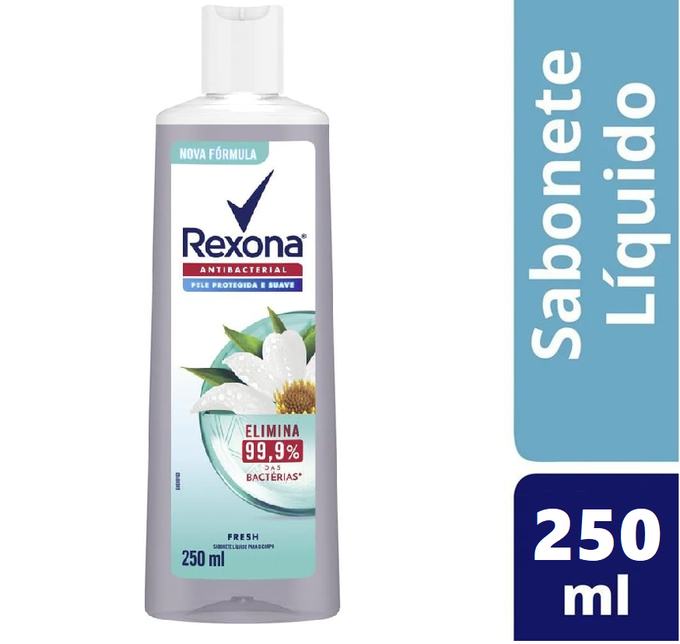 Rexona Sabonete Líquido Antibacterial Fresh 250Ml