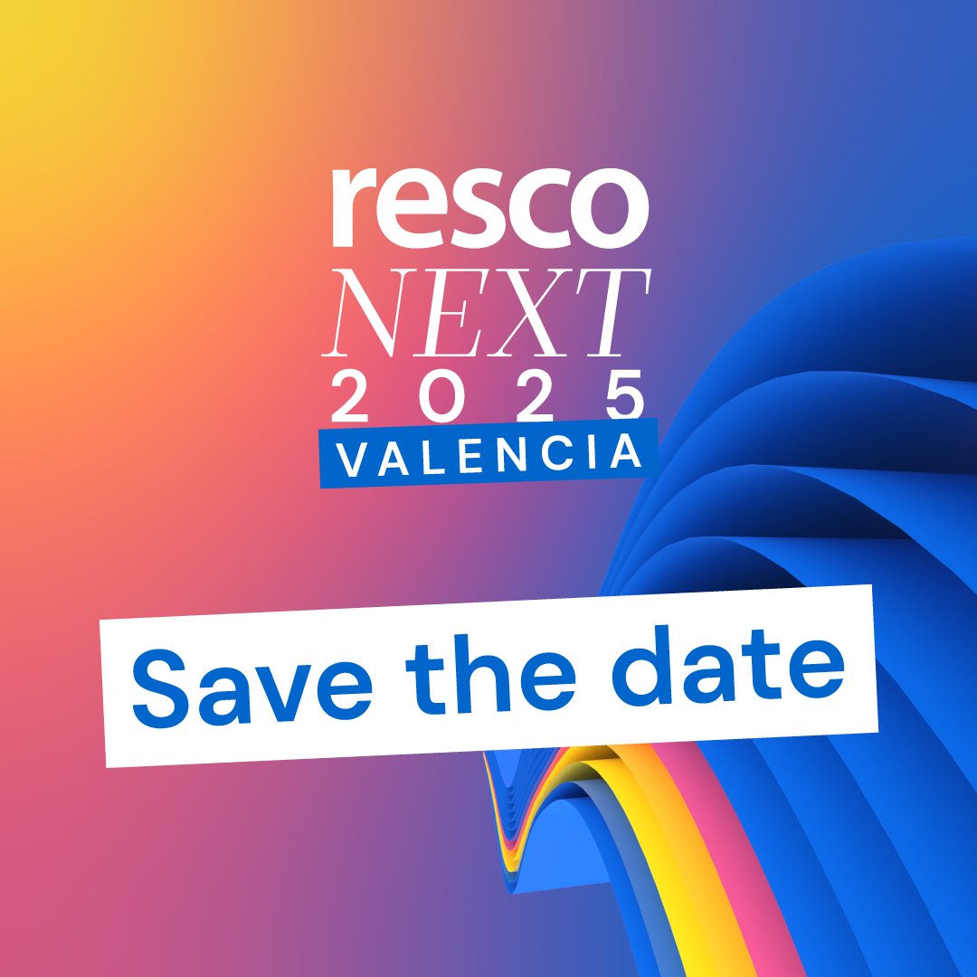 ⭐️Save the date: Resco Next 2025 ⭐️

Mark your calendars, and get ready to join us for inspiring sessions, success stories, and networking in the beautiful city of Valencia.
📍 Valencia, Spain
📅 May 19–21, 2025

👉 Learn more: resco.net/blog/save-the-…