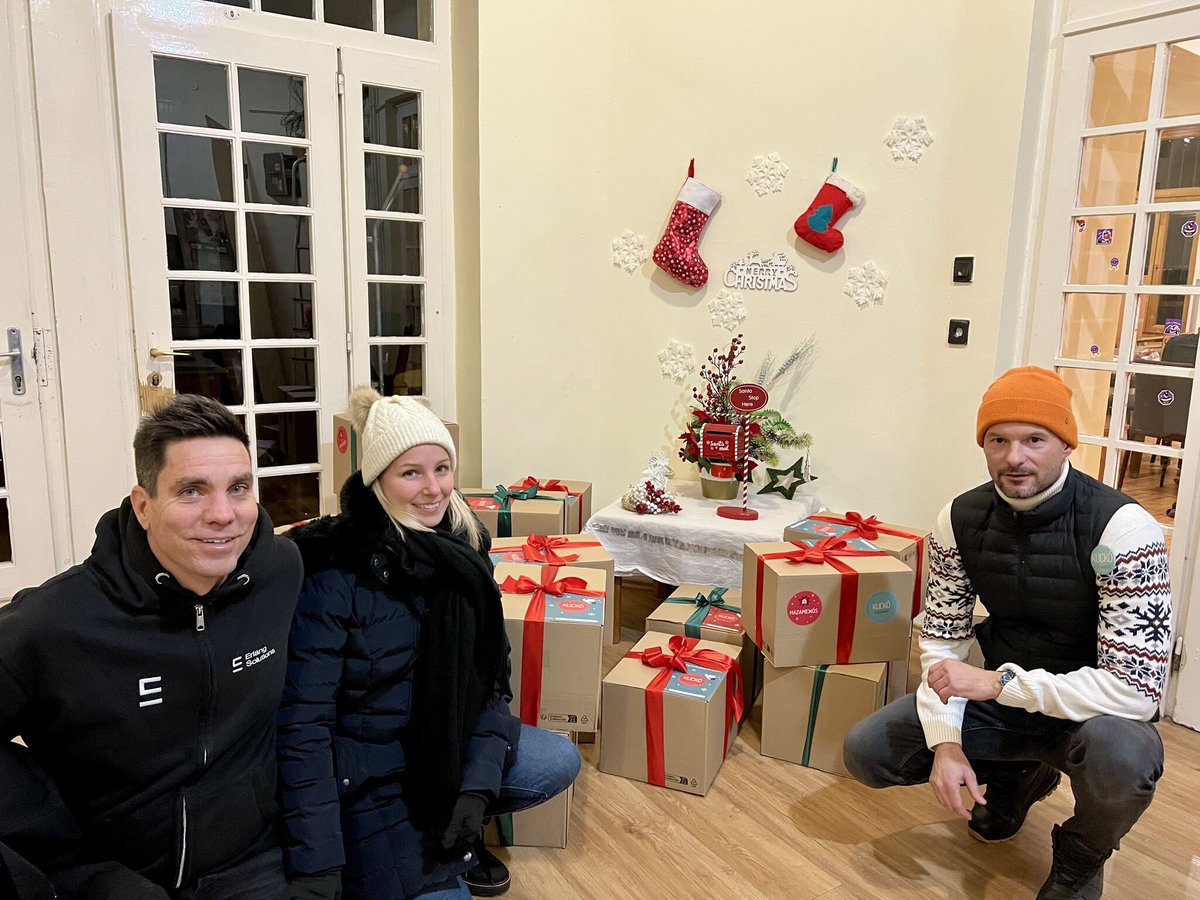 ErlangSolutions's tweet photo. This holiday season, our teams at Erlang Solutions have been working hard to make a difference in our communities, bringing joy to those in need. 🎄
In Poland, we participated in the #NobleBox initiative (Szlachetna Paczka), delivering gift boxes to families facing tough times as part of the #WeekendOfWonders. This tradition, started by Szymon Mentel, has been close to our hearts since 2013. A huge shoutout to Dagmara Strojek for coordinating this year’s effort. 🇵🇱
Meanwhile, in Budapest, some of the team had the privilege of delivering Christmas gifts to a children’s foster care home as part of the Kuckó Volunteer Program. These gifts, funded by private donors and the Erlang Solutions Budapest office were carefully packed by our volunteers. 🇭🇺
Thank you to everyone who contributed—your generosity is what makes this possible! 🎁
#Community #HolidayGiving #SpreadKindness #NobleBox #KuckóVolunteerProgram #Teamwork #MakingADifference