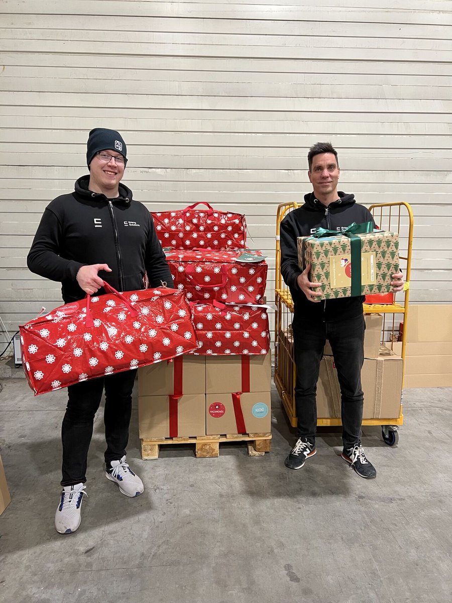 ErlangSolutions's tweet photo. This holiday season, our teams at Erlang Solutions have been working hard to make a difference in our communities, bringing joy to those in need. 🎄
In Poland, we participated in the #NobleBox initiative (Szlachetna Paczka), delivering gift boxes to families facing tough times as part of the #WeekendOfWonders. This tradition, started by Szymon Mentel, has been close to our hearts since 2013. A huge shoutout to Dagmara Strojek for coordinating this year’s effort. 🇵🇱
Meanwhile, in Budapest, some of the team had the privilege of delivering Christmas gifts to a children’s foster care home as part of the Kuckó Volunteer Program. These gifts, funded by private donors and the Erlang Solutions Budapest office were carefully packed by our volunteers. 🇭🇺
Thank you to everyone who contributed—your generosity is what makes this possible! 🎁
#Community #HolidayGiving #SpreadKindness #NobleBox #KuckóVolunteerProgram #Teamwork #MakingADifference