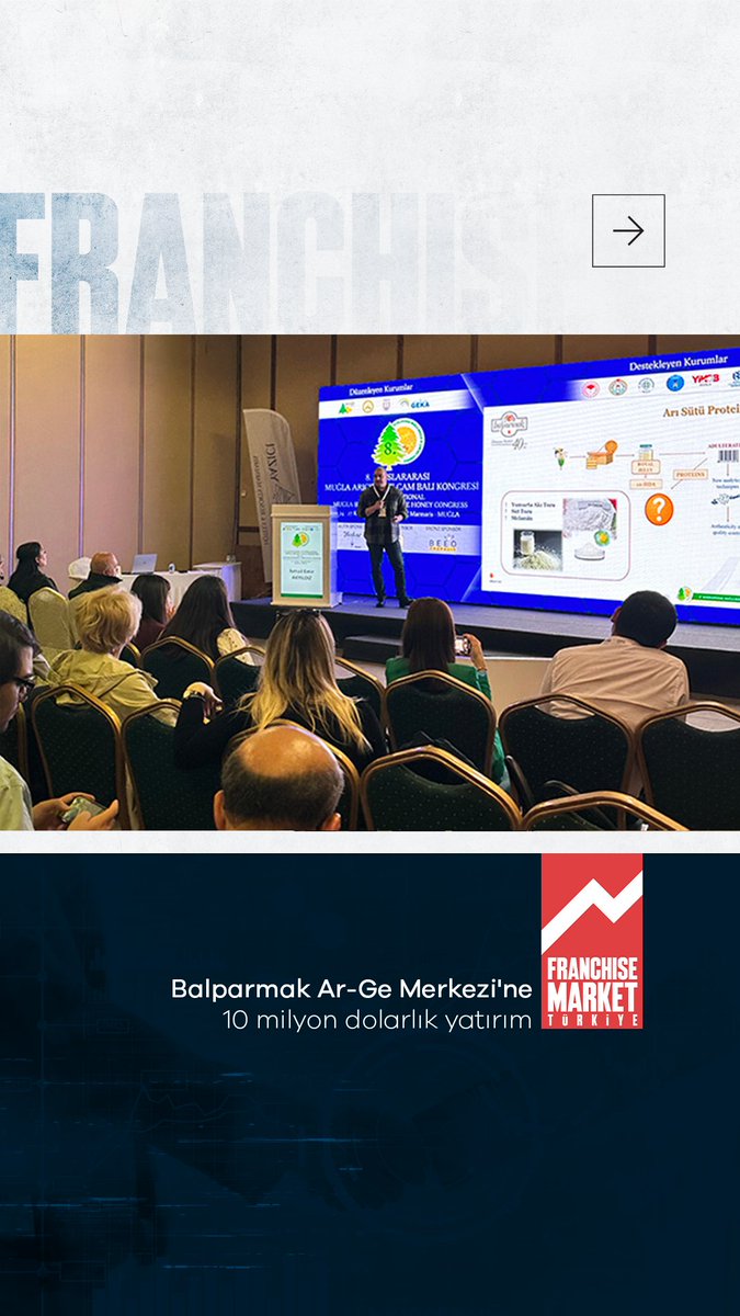 Franchise_MTR's tweet image. Balparmak Ar-Ge Merkezi'ne 10 milyon dolarlık yatırım⤵️
@balparmak 

franchisemarketturkiye.com/kategori/genel…

#yatırım #arge #balparmak #bal #arıcılık #yatirim #proje #şeffaflık