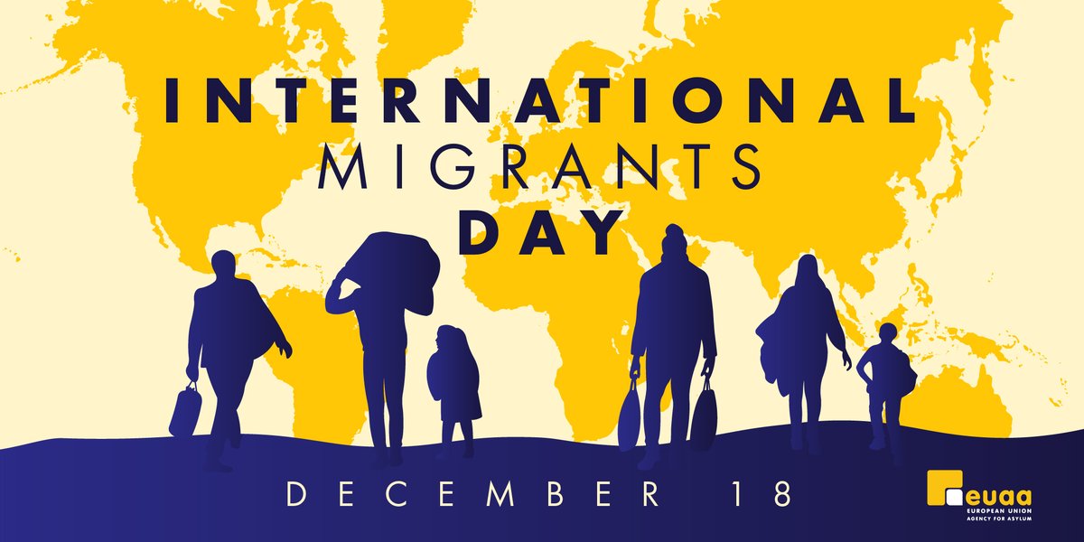 Today, on International #MigrantsDay #IMD2024, we recognise the courage and resilience of those who seek safety and dignity far from home.

The EUAA supports 🇪🇺 Member States with tools, training, &amp; expertise to ensure fair asylum processes and protection pathways across Europe.