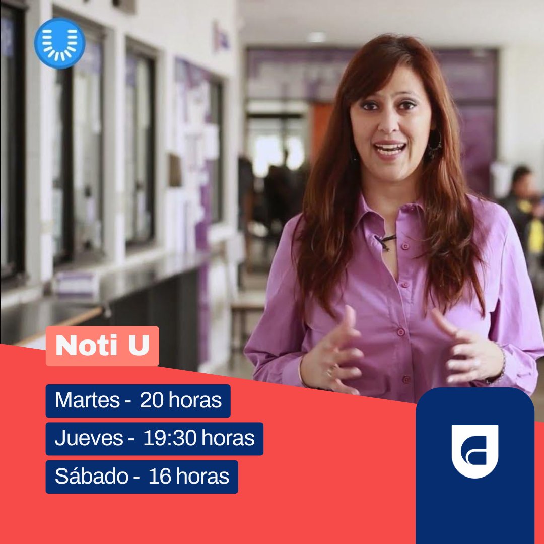 El primer noticiero que reúne la actualidad de todas las universidades públicas.
🇦🇷 Un noticiero federal de la Red Nacional Audiovisual Universitaria (RENAU)
🎞 martes 20 hs, jueves 19:30 hs, sábado 16 hs
🖥️  Canal 34 de Flow HD
🌐 canal.mdp.edu.ar
#MediosUNMDP #SomosUNMDP