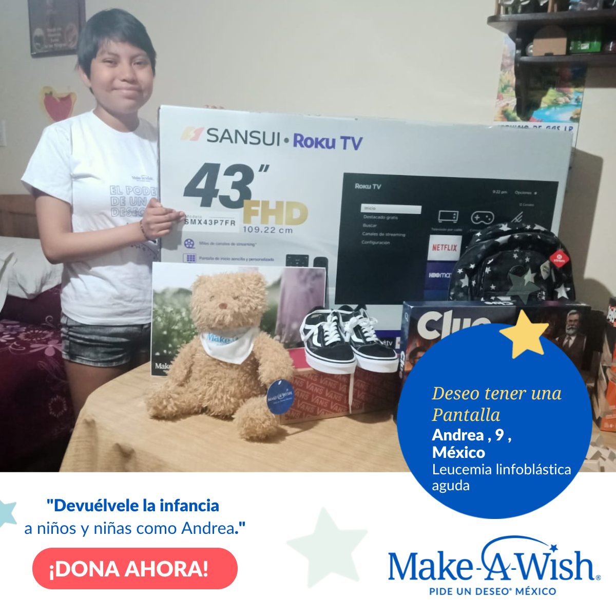 Make-A-Wish México tweet media