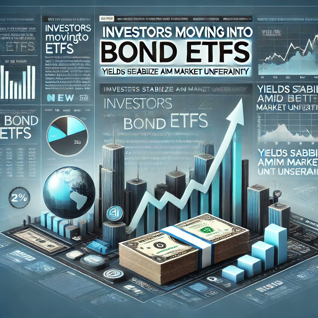xxxCrusoexxx's tweet image. "Investors are flocking to bond ETFs as market uncertainty grows. 📈 With yields stabilizing and safety in focus, fixed income is back in the spotlight. Is this the smart money play? #BondETFs #Investing #Markets"