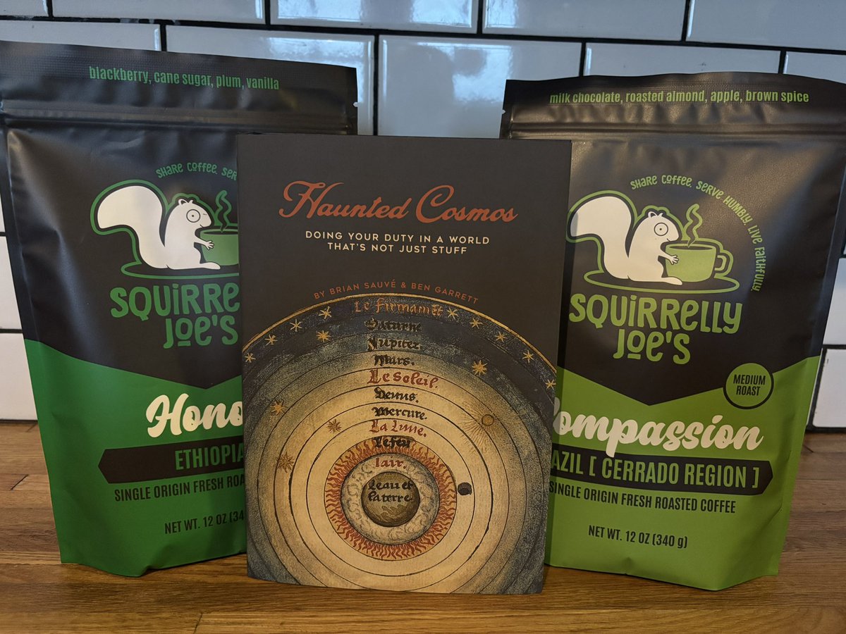 Squirrelly Joe (@squirrellyjoes) on Twitter photo 🚨Giveaway Round 2🚨
We’re giving away another copy of the new <a href="/HauntedCosmos_/">Haunted Cosmos Podcast</a> book and this time a 6-month supply of coffee!! Like and retweet for a chance to win! 🚨Giveaway Round 2🚨
We’re giving away another copy of the new <a href="/HauntedCosmos_/">Haunted Cosmos Podcast</a> book and this time a 6-month supply of coffee!! Like and retweet for a chance to win!