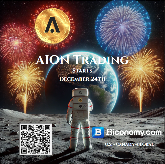 AION_Crypto_X's tweet photo. AION listing on Biconomy! 
The exchange is in the top 30 and opens up trading to the US and Canada and millions more! 
Use the referral link / QR Code to support the development of AION:  https://t.co/1le76U8Yz2 .
All use of proceeds will be decided by you, the community (development, more air drops, burning).
As a promotion, Biconomy will be holding contests and airdrops for 1,500,000 AION!

$AION #Crypto #Altcoins #AltcoinSeason  #AION #AionBuilders