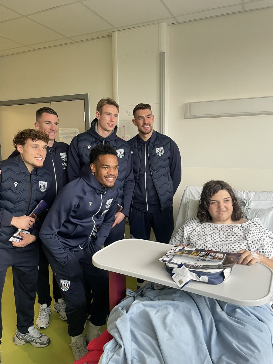 SWBH Charity💙 (@swbhcharity) on Twitter photo Thank you to the players from West Bromwich Albion FC for donating presents at our <a href="/SWBHnhs/">SWB NHS Trust</a> new hospital #morethanahospital and putting a smile <a href="/WBA/">West Bromwich Albion</a> on our young patients faces this Christmas. Thank you 😊 Thank you to the players from West Bromwich Albion FC for donating presents at our <a href="/SWBHnhs/">SWB NHS Trust</a> new hospital #morethanahospital and putting a smile <a href="/WBA/">West Bromwich Albion</a> on our young patients faces this Christmas. Thank you 😊