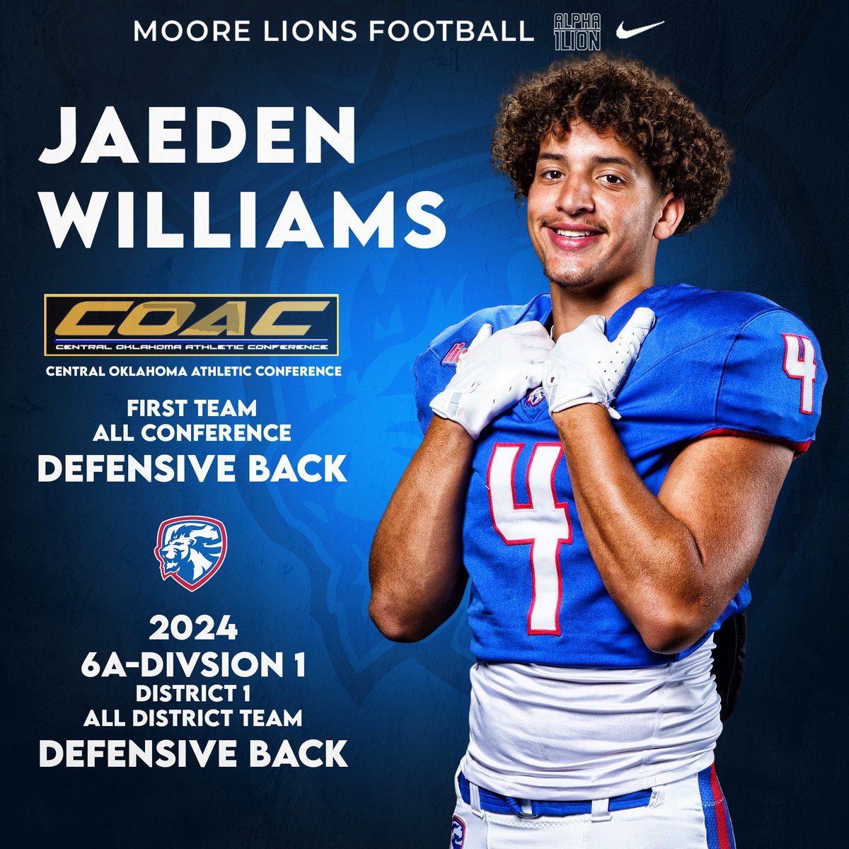 Moore Lion Football tweet media