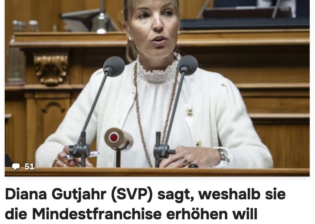 Weil sie es sich leisten kann.