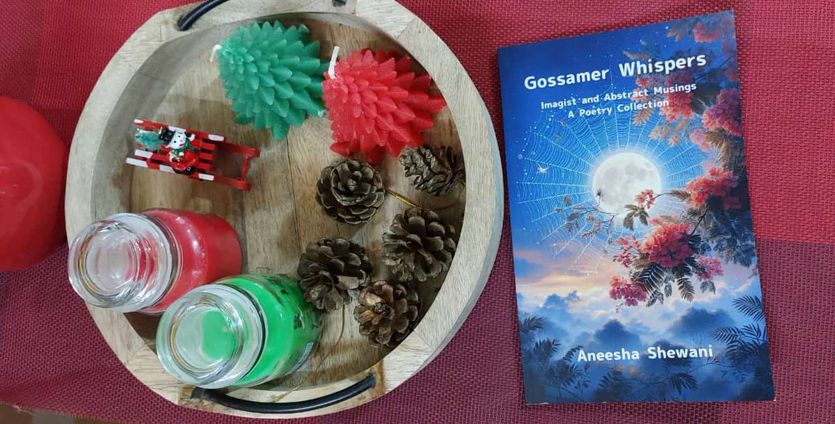 Add my first solo #poetry collection 📖 *Gossamer Whispers* to your #Christmas #readinglist.

- Paperback: amzn.in/d/52Rk7LB
- Ebook: Readers from across the globe 🌎 can opt to get the ebook version. ebooks.bookleafpub.com/product-page/g…

#poetrycommunity #WritingCommunity #writerslift