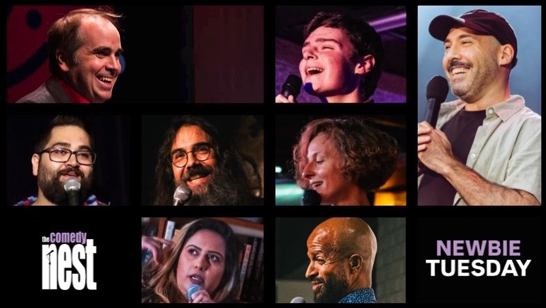 Comedy Nest (@comedynest) on Twitter photo Tonight! <a href="/justforlaughs/">JUST FOR LAUGHS</a> recording artist <a href="/orangebureau/">Orenge you glad you follow me</a> hosts Newbie Tuesday with all these not-so-newbie guests! 8pm (to 9:30), $6 gets you in and a free pass to a weekend show in 2024 or 2025! comedynest.com Tonight! <a href="/justforlaughs/">JUST FOR LAUGHS</a> recording artist <a href="/orangebureau/">Orenge you glad you follow me</a> hosts Newbie Tuesday with all these not-so-newbie guests! 8pm (to 9:30), $6 gets you in and a free pass to a weekend show in 2024 or 2025! comedynest.com