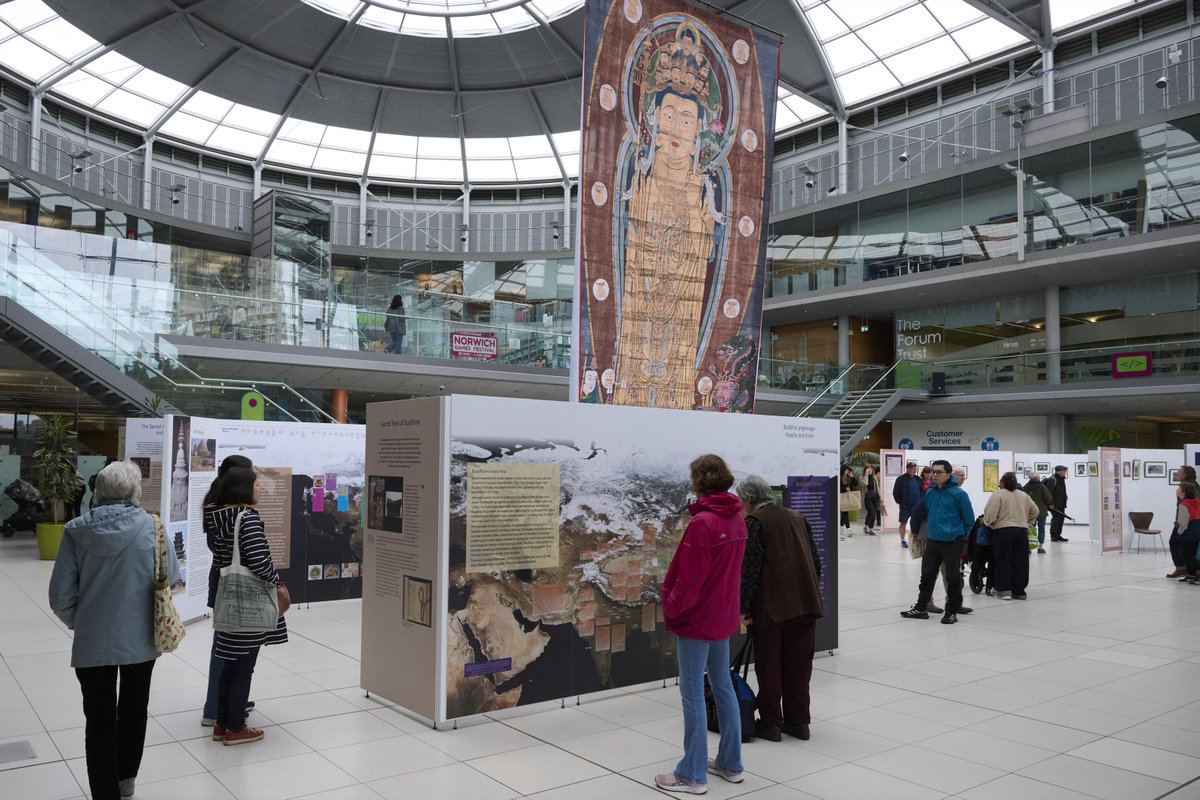 We’re thrilled to share that our Nara to Norwich exhibition is now at the Embassy of Japan in London! 🌏 Explore themes of pilgrimage, transport &amp; holy sites along the Silk Roads. Free to visit until Feb 2025 (ID required). Walk-ins welcome! 🔗 uk.emb-japan.go.jp/itpr_en/2412na…