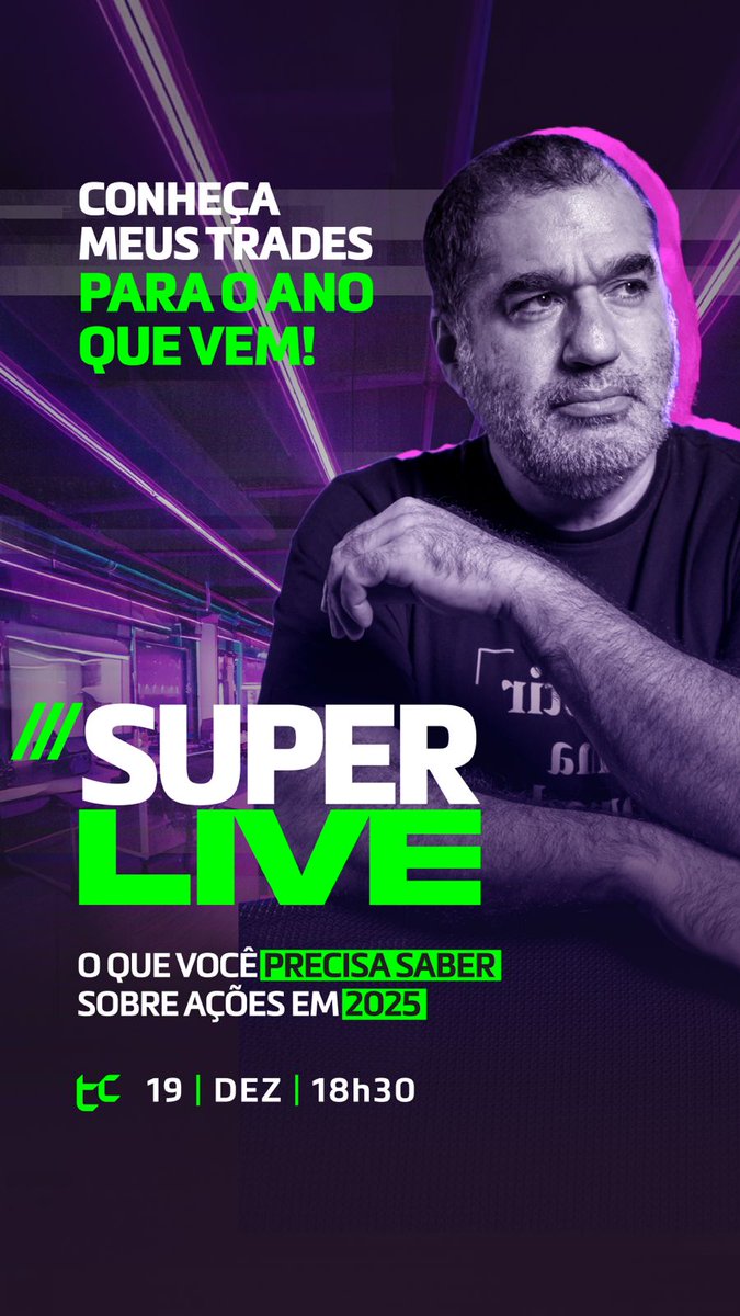Acesse: lp.tradersclub.com.br/superlive