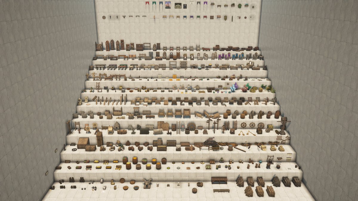 Just a quick reminder! 
The Believe Mod has 350+ unique blocks and 550+ blockstates that allow for a ridiculous amount of detail in your medieval Minecraft builds! 

Best part? 

It will always be FREE, it will always be updated and I will always take suggestions! 
#minecraft