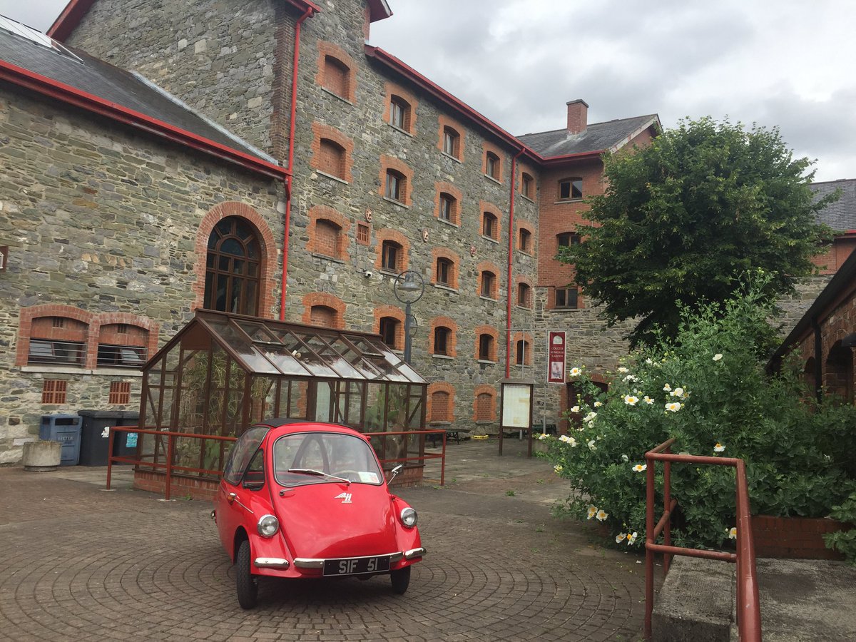 The heinkel motor car at the County Museum, Dundalk. #heinkel <a href="/joeliveline/">JOE DUFFY</a>