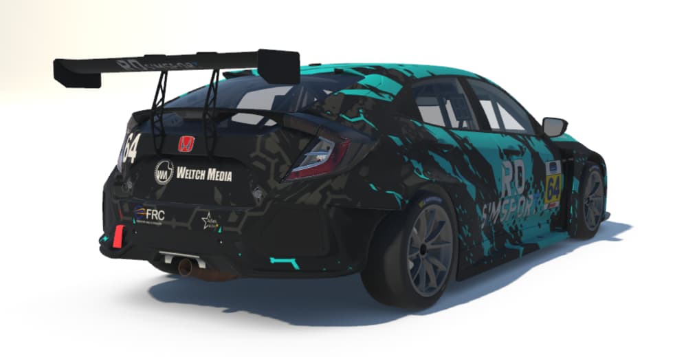 WeltchMedia's tweet photo. We've teamed up with RD Simsport for the upcoming Backfire #Simsport #TCR Challenge Cup.
You'll see our logo on all six cars in the two RD teams, competing at race tracks around the world, starting tomorrow (Weds) at Road America. https://t.co/feIWKacgEe #motorsport #TouringCars https://t.co/cl4JK0tkqZ