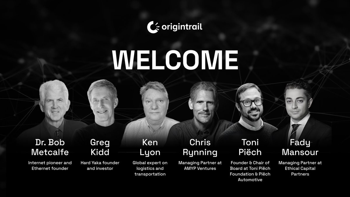 Mr Mansour completes the Trace Labs advisory board of existing members: Dr  Bob Metcalfe (@RobertMMetcalfe) Greg Kidd (@gregkidd) Ken Lyon (@jadutwit)  Toni Piëch Chris Rynning Fady Mansour