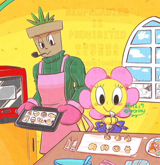 itoritu's tweet photo. サニーちゃんとポッター将軍🍪 https://t.co/GjeOyswCXa