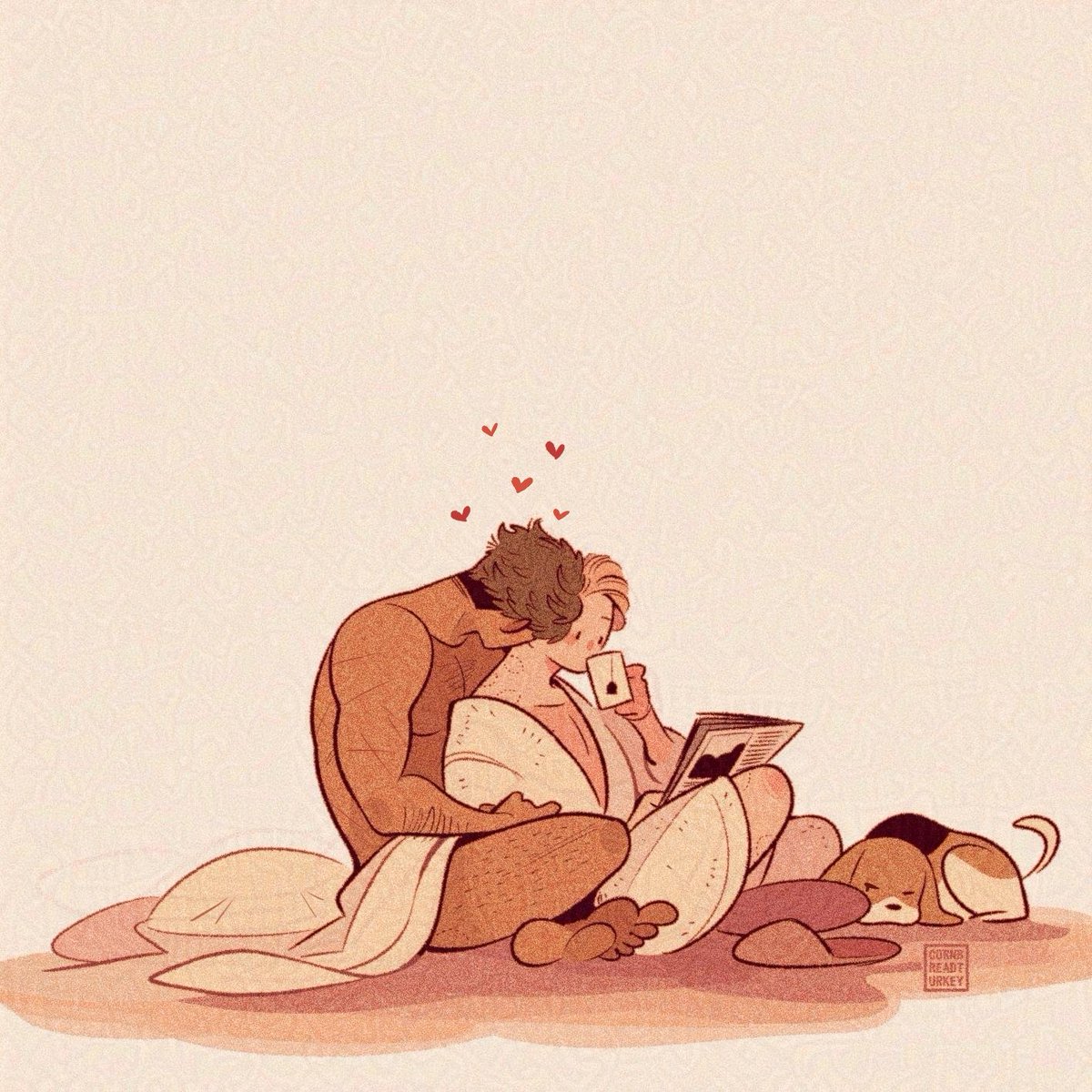 cornbreadturkey's tweet image. He_and_his_dogs_2_the_bigger_one_is_more_clingy