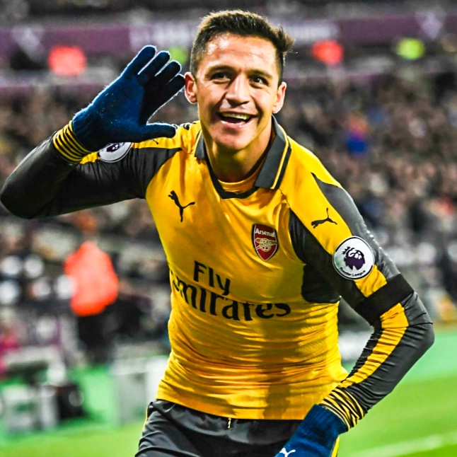 Alexis Sanchez's 2016-17 season for Arsenal ✓ 51 appearances