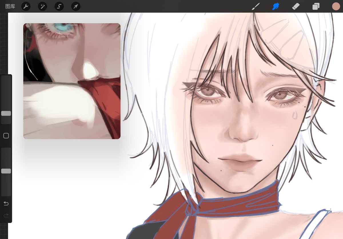 ZHOUPEILIN_'s tweet photo. #东山コベニ （短髪版）
#sketches https://t.co/bxnhrQ0Yed