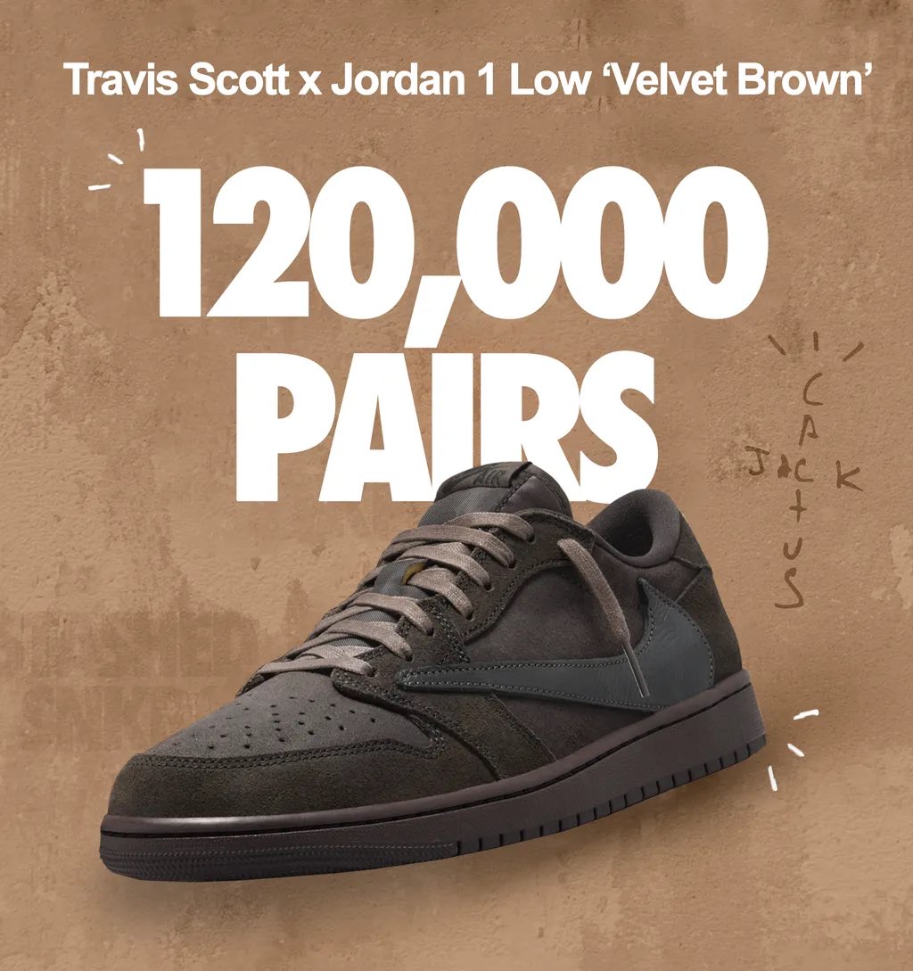 how many pairs of travis scott 1s were made