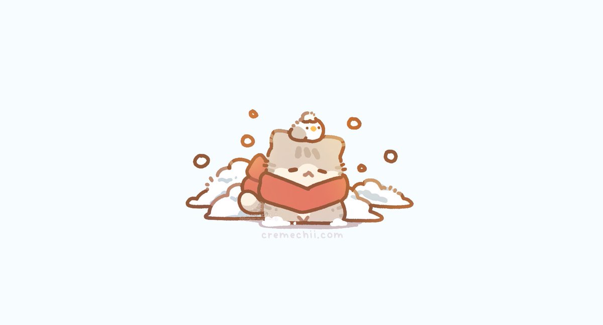 Staying warm together ❄️
