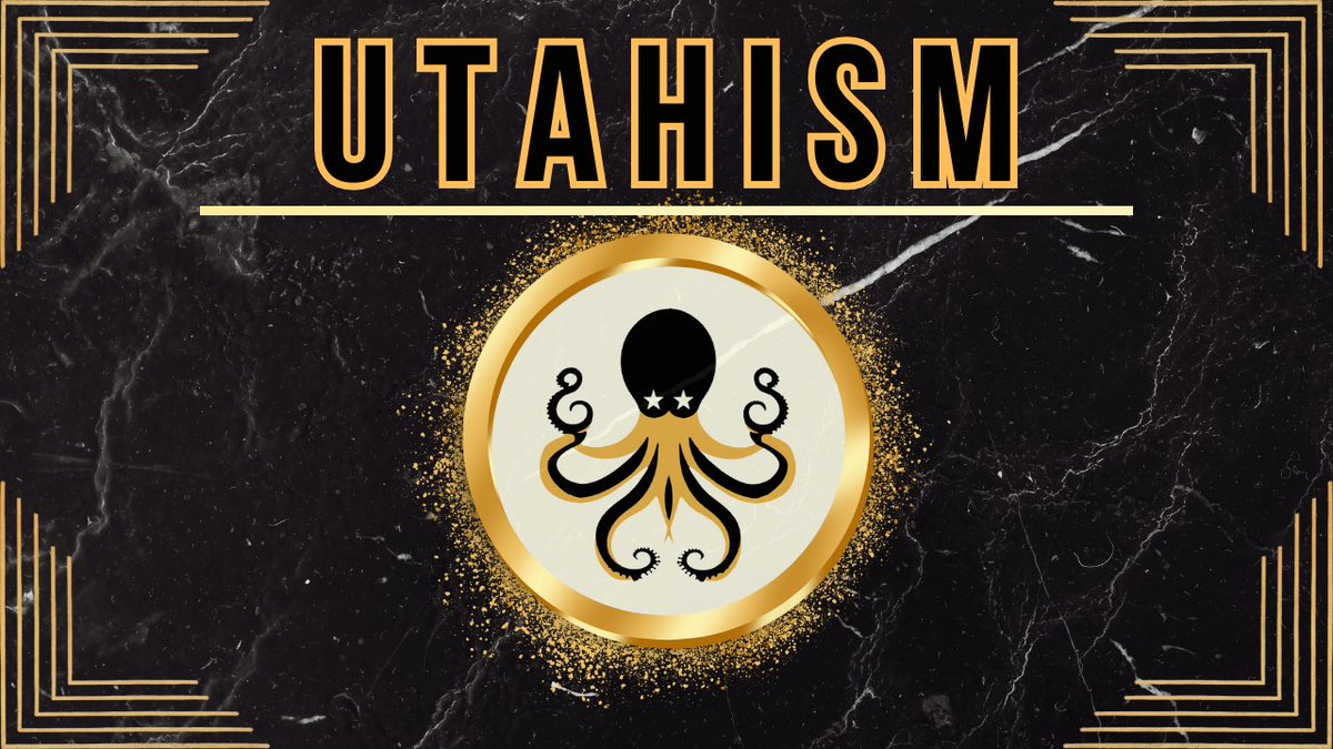 Utahism's tweet photo. Introduction to Utahism. Link in the thread below: https://t.co/6a79cO0vDr