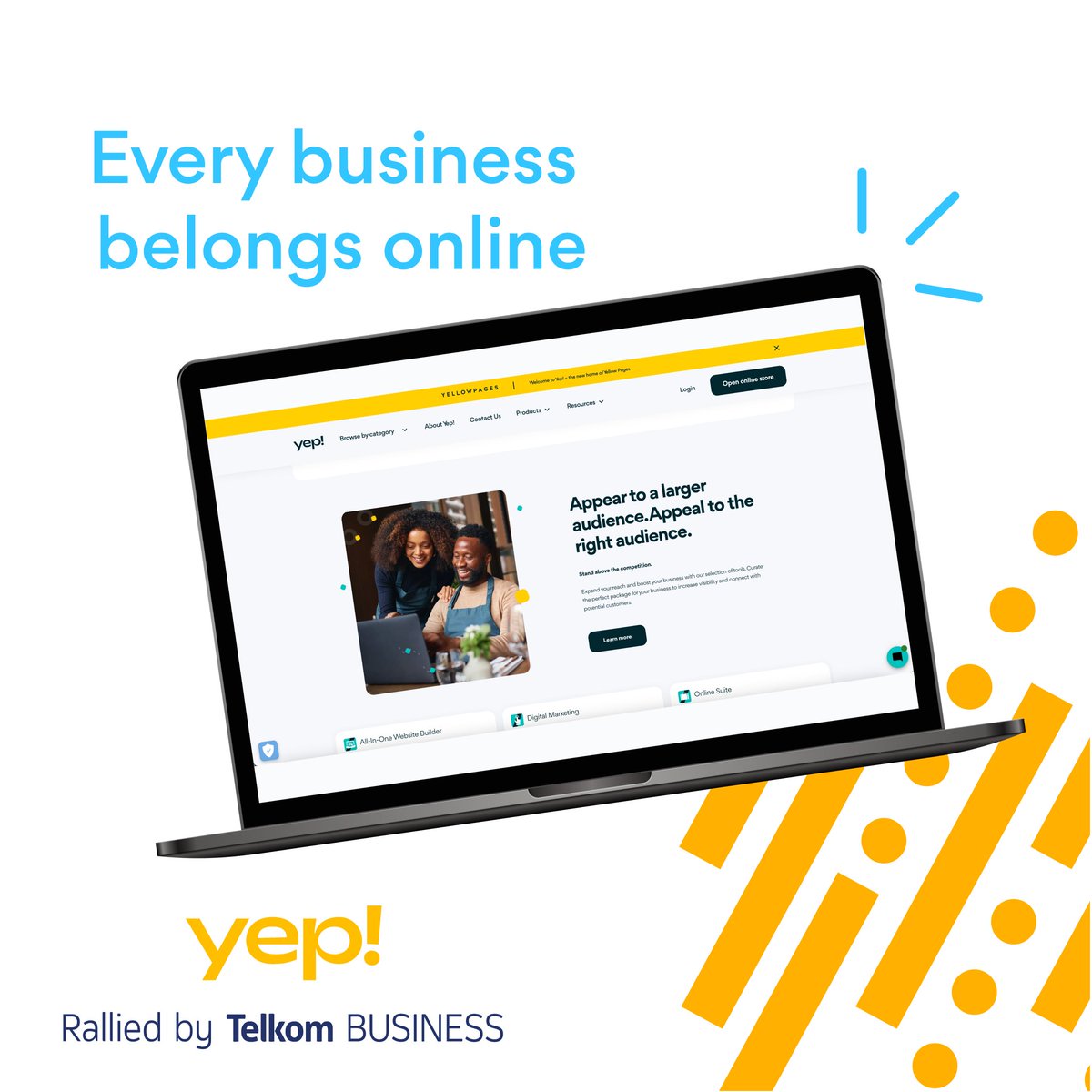 Your art deserves a bigger audience 🤞 Sell your masterpieces online with YEP! Marketplace and watch your customer base grow 

#PossibleBeginsHere 👉 tlkm.link/yepmarketplace
#YEP