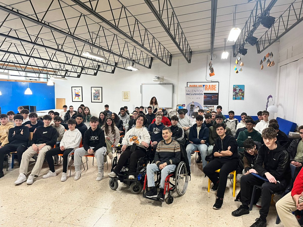 🌟 Arrancan las jornadas de sensibilización 🌟

Hoy en el IES Rego de Trabe de Culleredo, Chus, Iago, Gisela y Toni de <a href="/ASPACECoruna/">ASPACE Coruña</a>, junto a Iria Robles, compartieron sus experiencias con 59 estudiantes y profesores. ¡Empezamos! 💪 

bit.ly/4iE2jW4