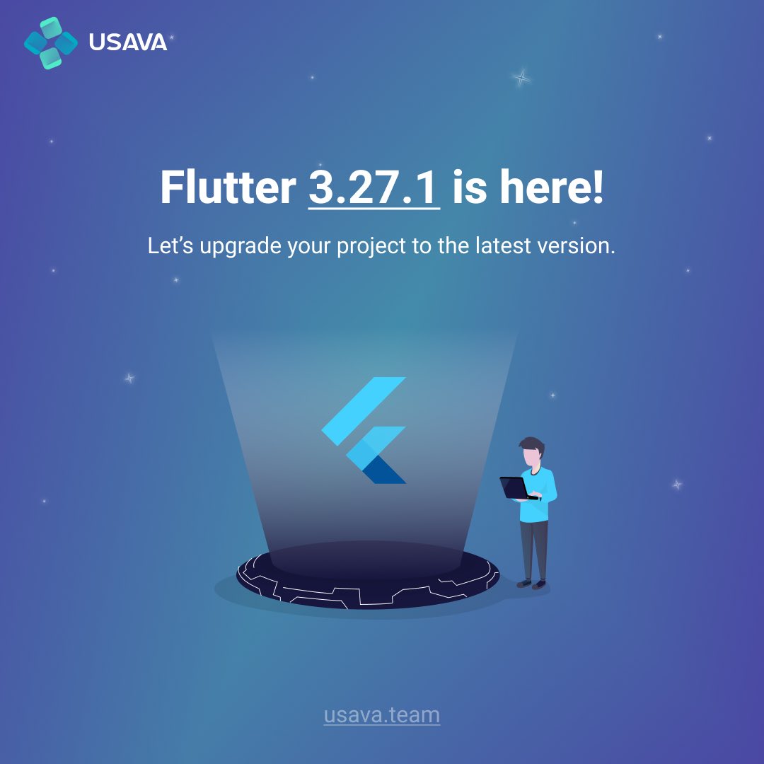 usava_team's tweet image. Flutter 3.27.1 is here! 🚀 Updating to the latest version means new features, improved performance, and bug fixes. Keep your project at its best! 🔧✨
Learn about all the changes: bit.ly/3Dlsuk6
Follow us to stay updated on the latest versions!
#Flutter #FlutterUpdate…