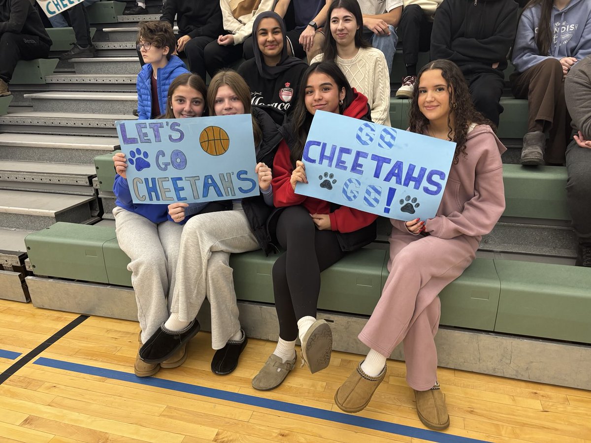 CPA is warming up for our Unified Spirit Game! Thank you, Leadership 12, Ms. Stanley and Ms. MacDougall for your support. Go Cheetahs!